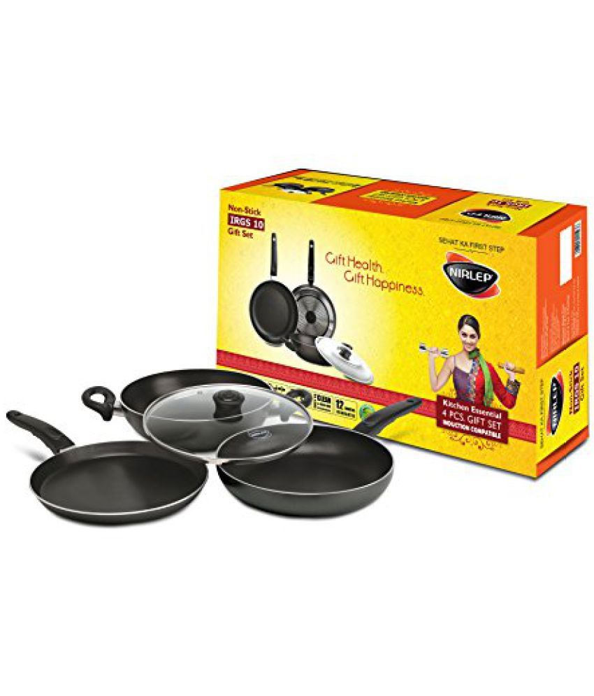 Nirlep Kitchen Essential Gift Set 4 Pieces Black Buy Online At