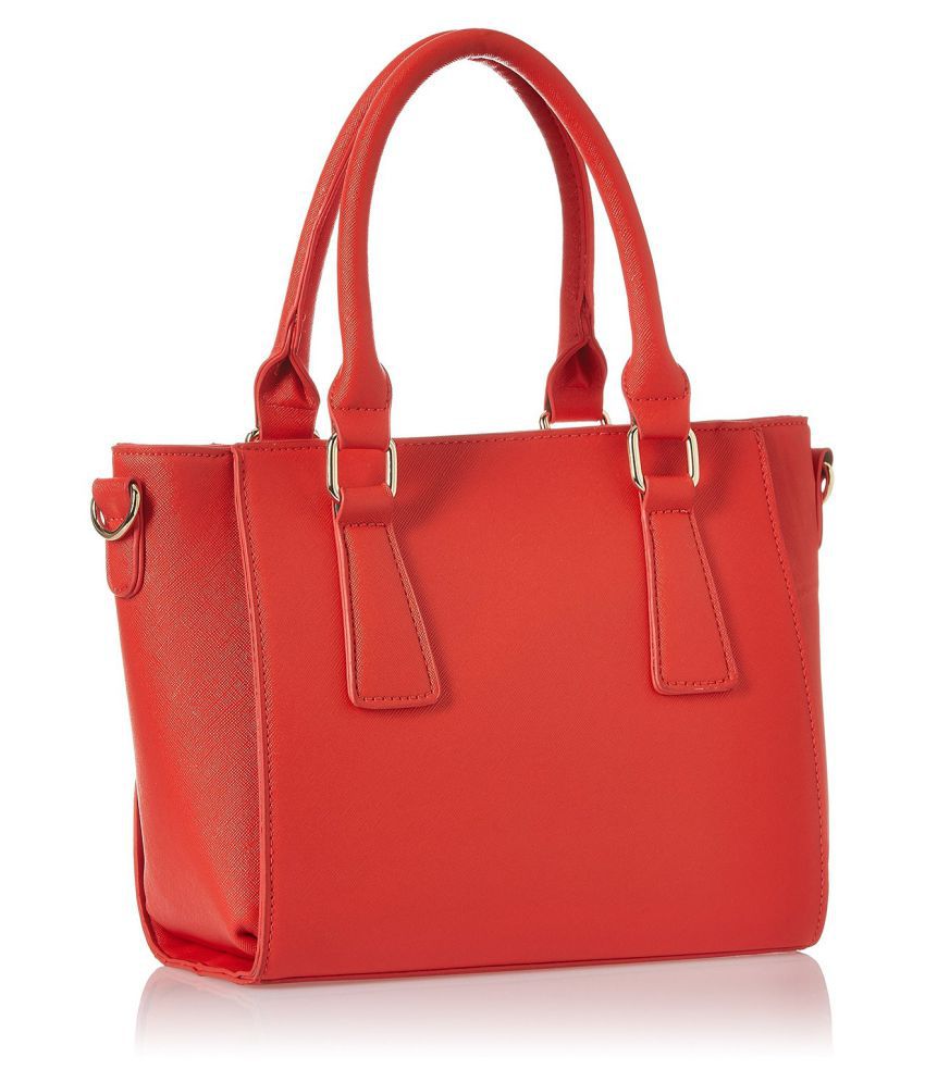 Stella Ricci Red P.U. Shoulder Bag - Buy Stella Ricci Red P.U. Shoulder ...