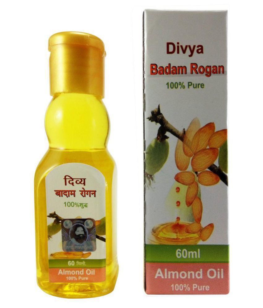 Patanjali BADAM ROGAN OIL 60ml ALMOND 60 ml Pack of 3: Buy Patanjali BADAM  ROGAN OIL 60ml ALMOND 60 ml Pack of 3 at Best Prices in India - Snapdeal