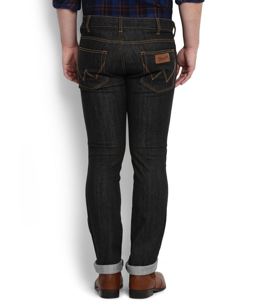 womens black wrangler jeans