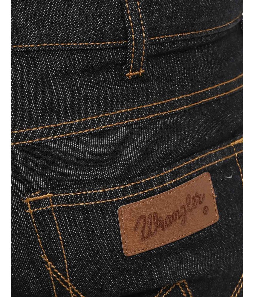 wrangler black slim fit jeans