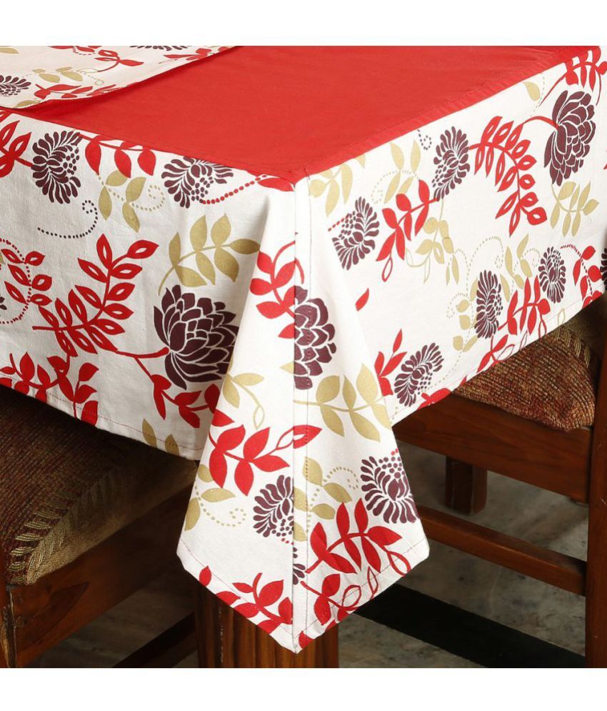 Dekor World 8 Seater Cotton Set of 19 Table Mat & Napkins Buy Dekor