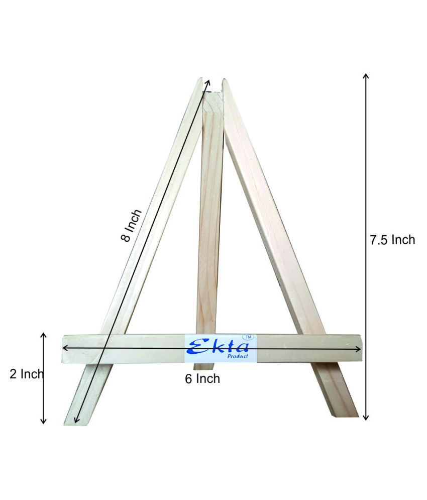 Ekta Product Wooden Mini Easel Buy Online at Best Price in India