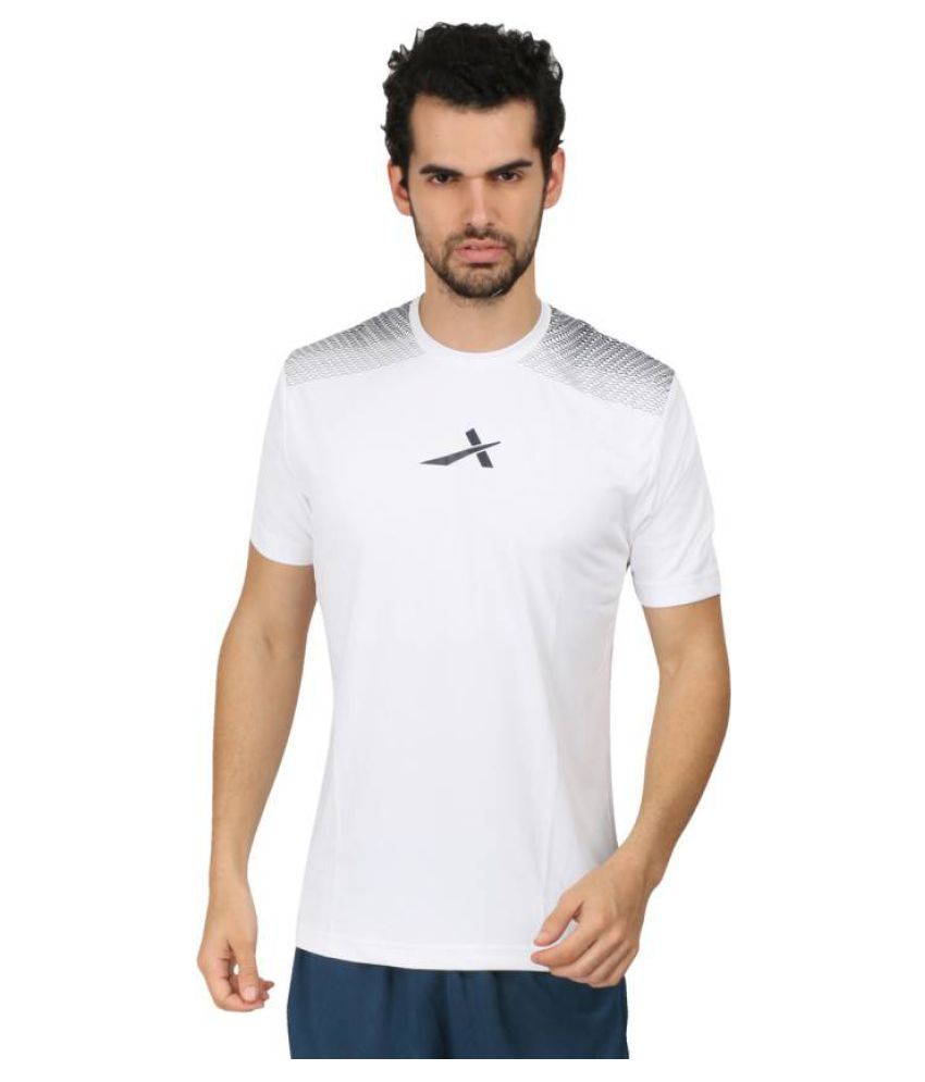 Vector X Printed Men's Round Neck White T-Shirt: Buy Online at Best