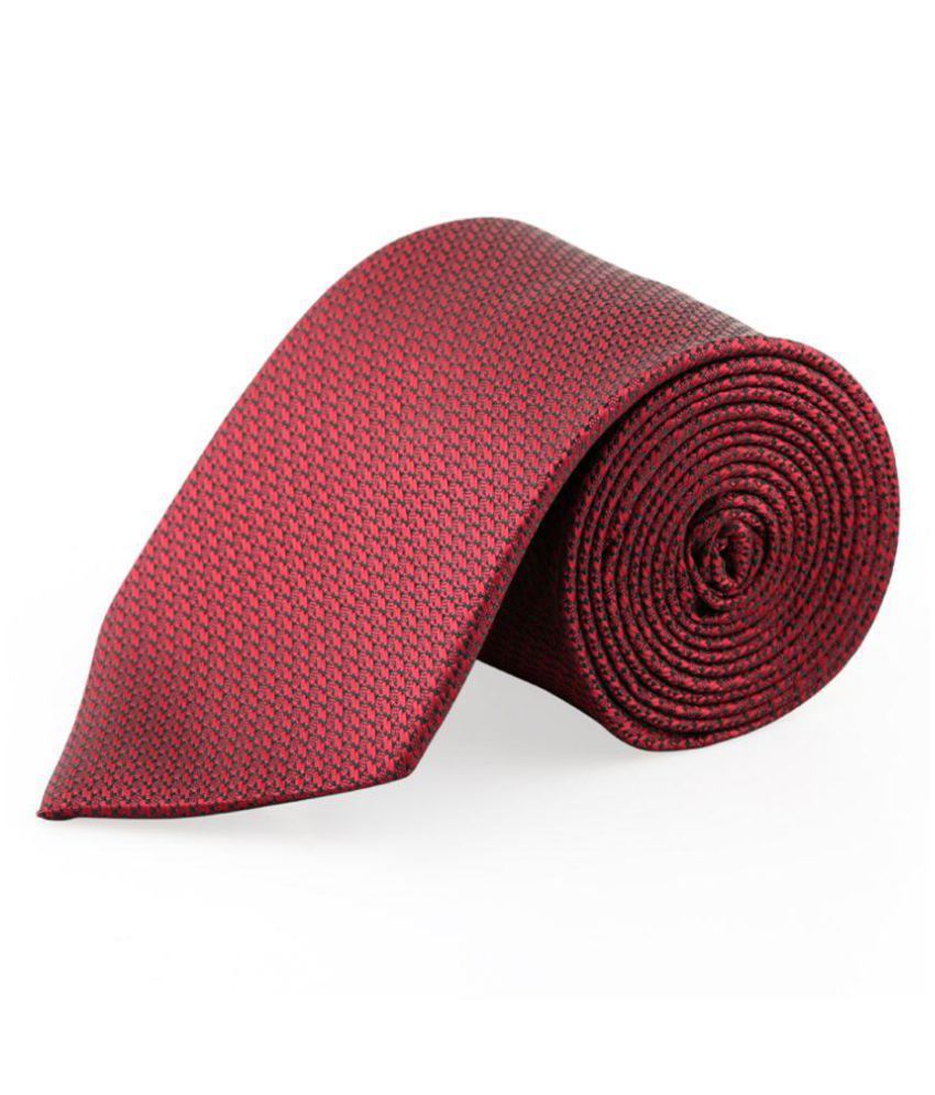 Maruti Tie Maroon Formal Necktie: Buy Online at Low Price in India ...