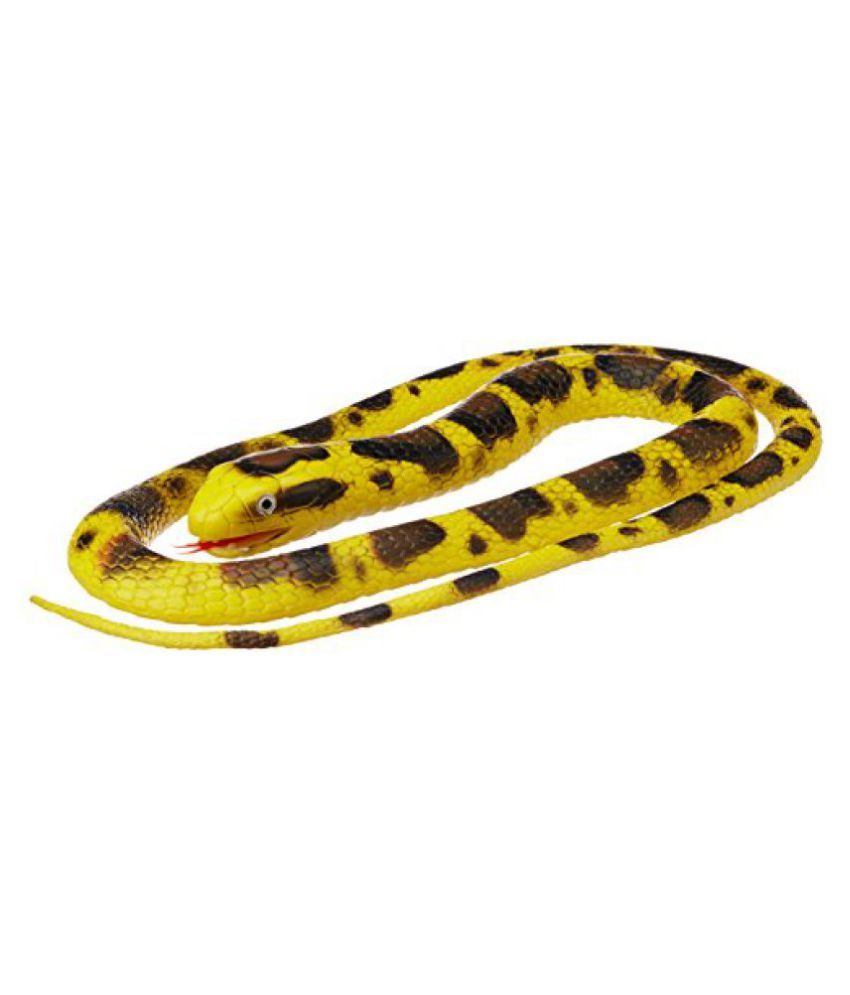 Wild Republic Rubber Snake Burmese Python, Yellow (72inch) Buy Wild