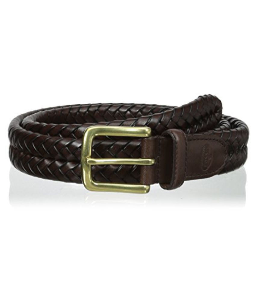 Fossil Maddox Brown Leather Men's Belt: Buy Online at Low Price in ...