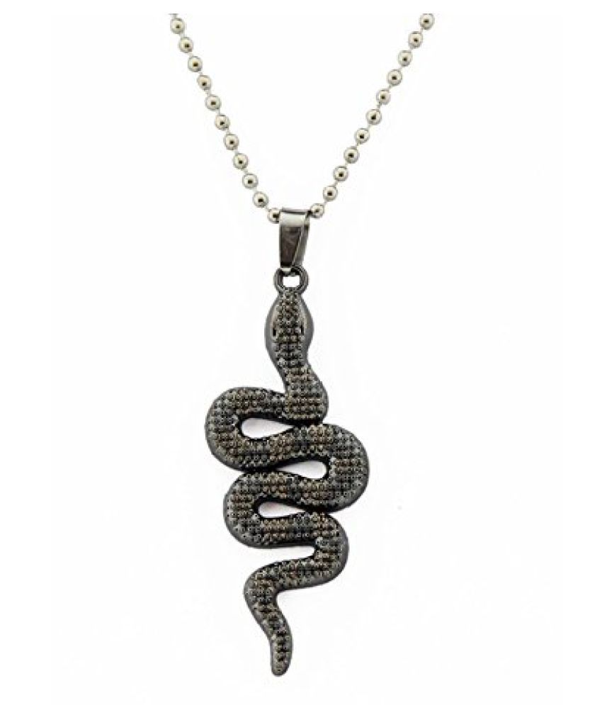 black snake pendant