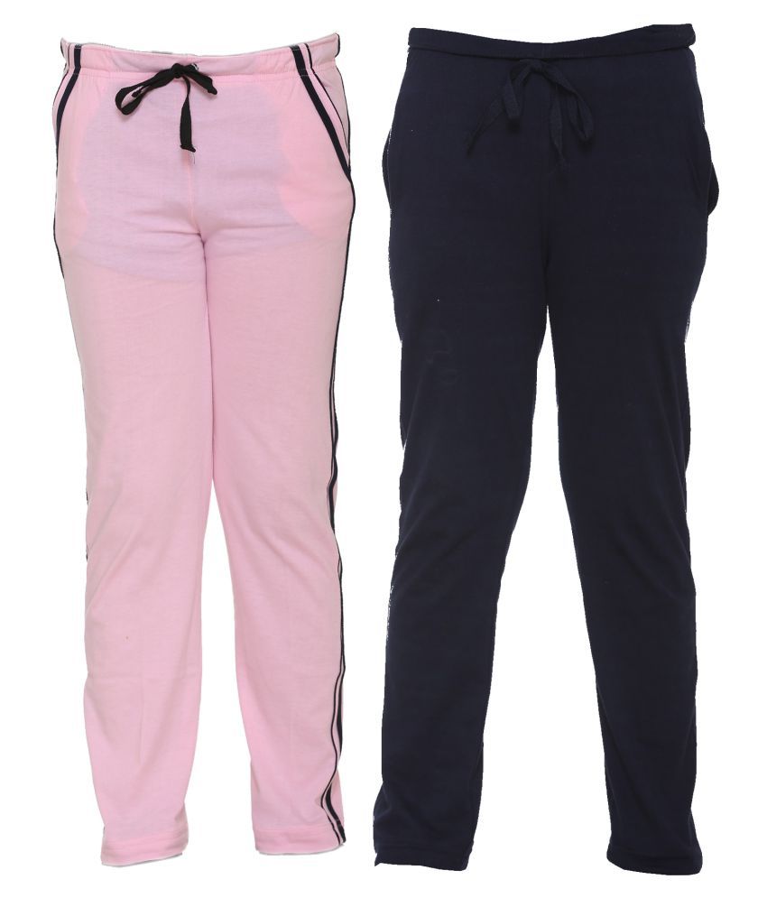     			Vimal Jonney Multicolor Cotton Blended Trackpants Pack Of 2