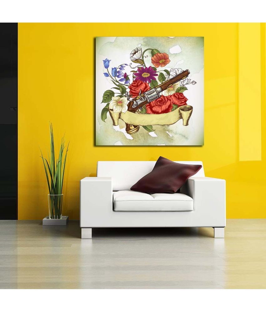 Pitaara Box Gallery Canvas Painting With Frame Single Piece: Buy ...