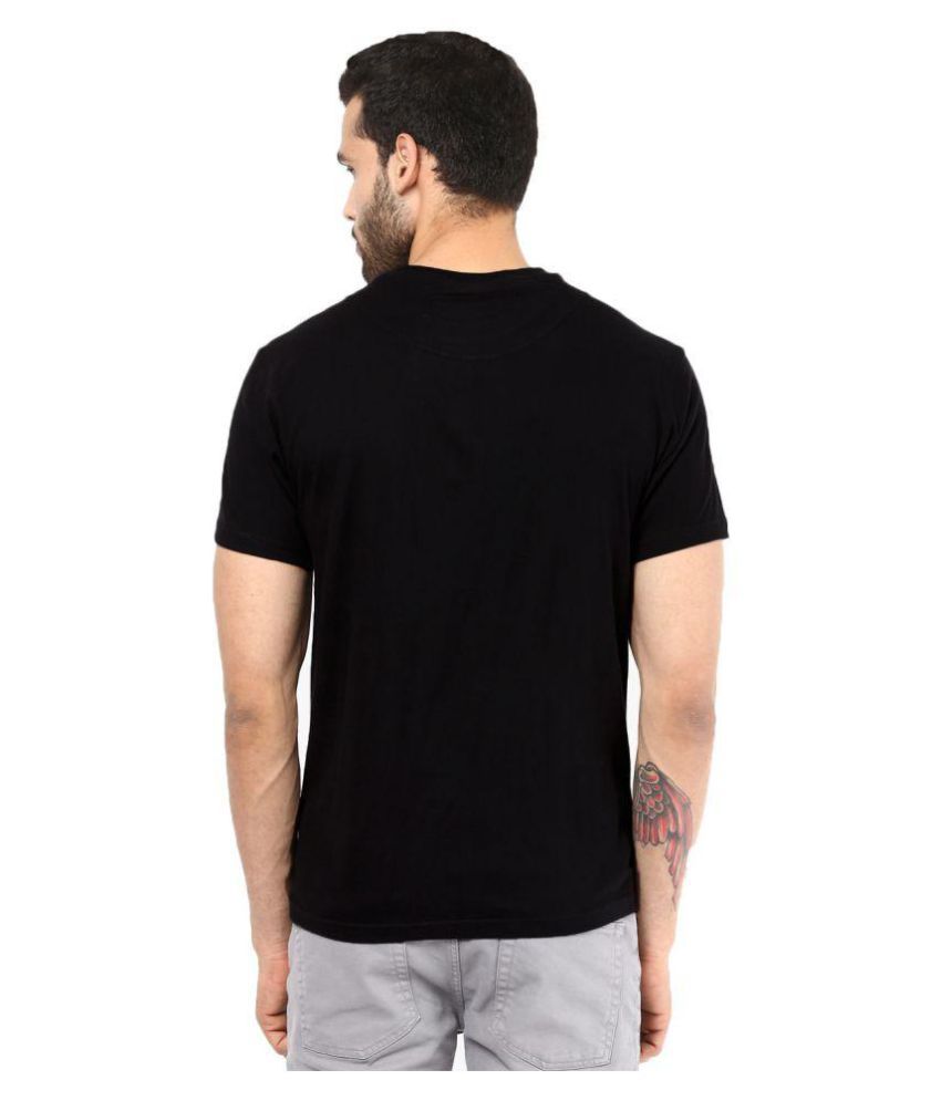 Gallop Black Round T-Shirt - Buy Gallop Black Round T-Shirt Online at ...