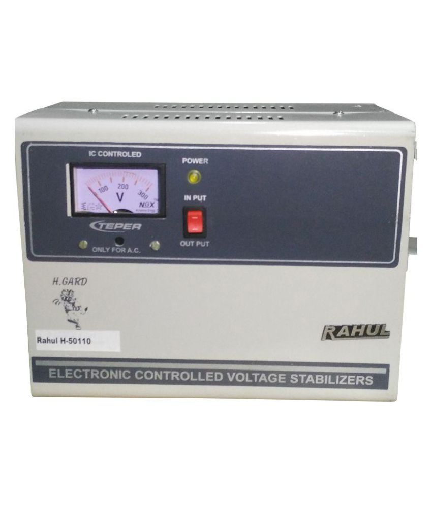 Rahul H50110 a 5 KVA Auto Matic Voltage Stabilizer Suitable For AC