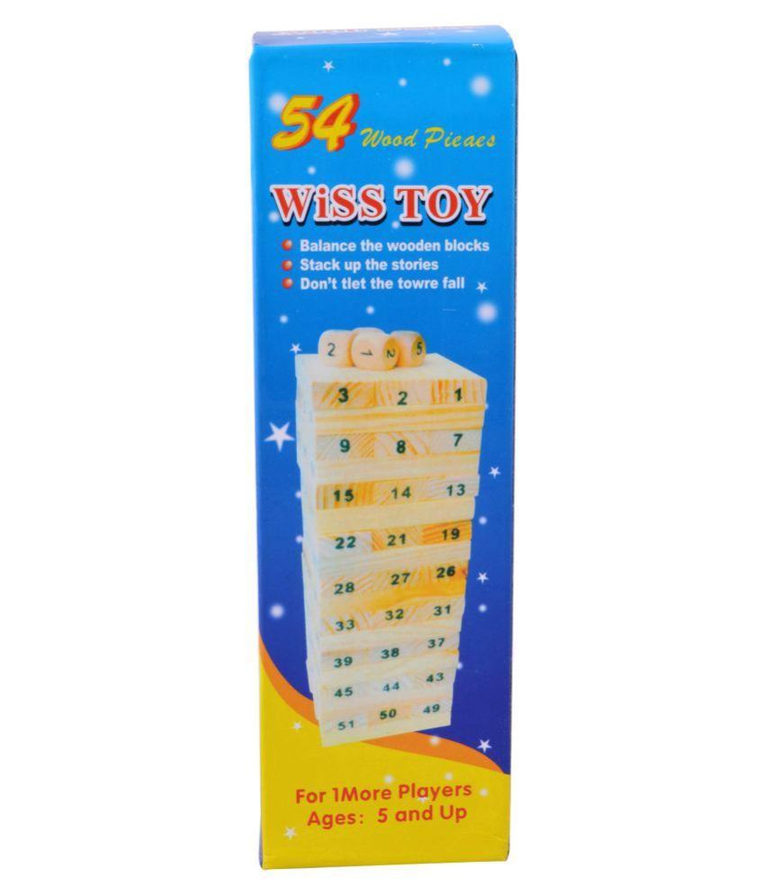 SN Toy Zone Tumbling Tower Zenga Toys Buy SN Toy Zone Tumbling Tower