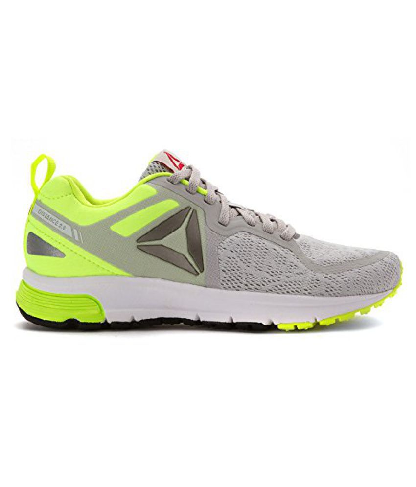 reebok distance 2. grey running shoes