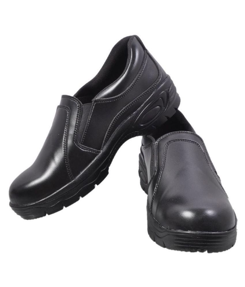 Buy Four Star Derby Black Safety Shoes Online at Low Price in India ...