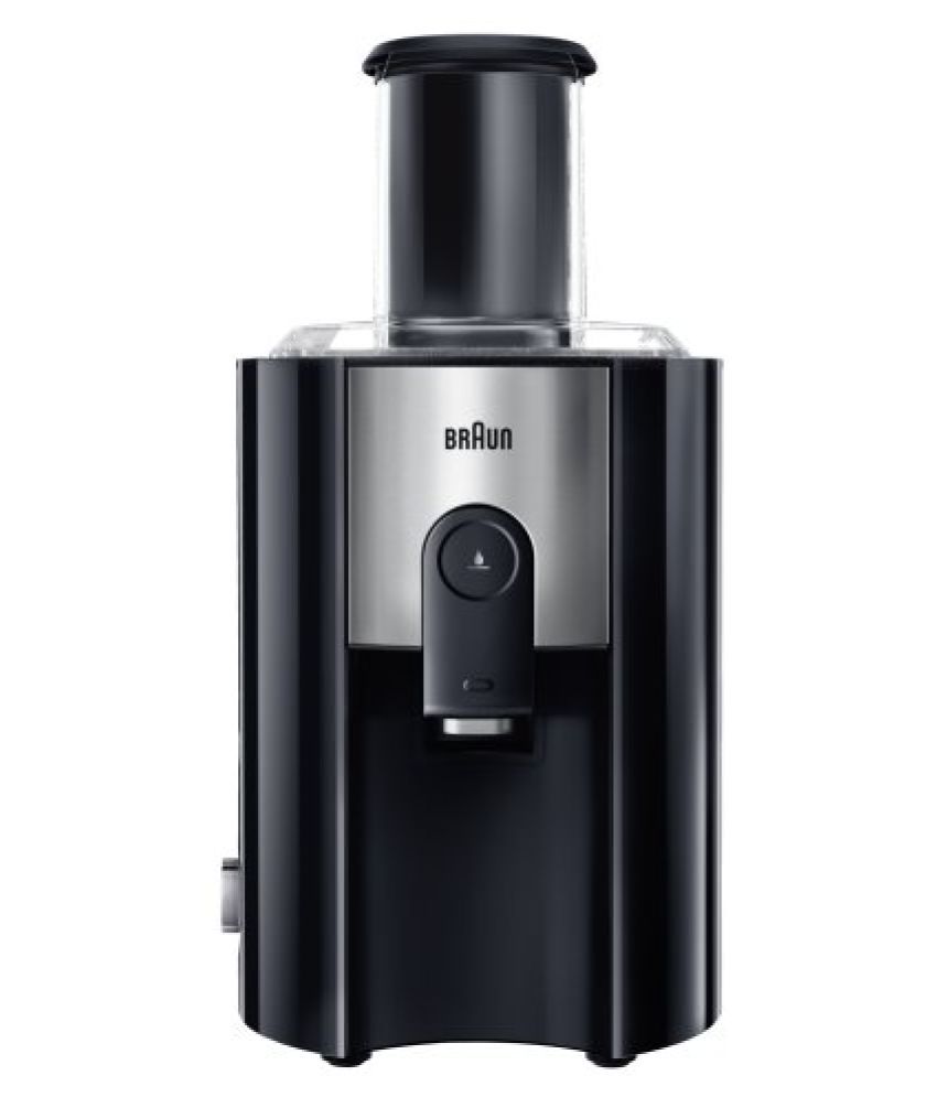 Braun J500 900Watt Juice Extractor (Black) Price in India Buy Braun J500 900Watt Juice