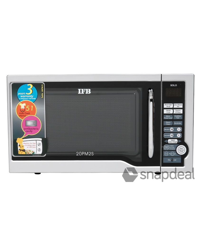 IFB 20 LTR 20PM2S Solo Microwave Oven Price in India - Buy IFB 20 LTR