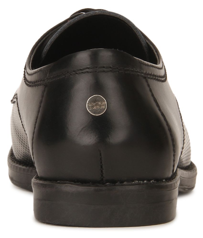 Carlton London Black Leather Formal Shoes Price in India- Buy Carlton ...