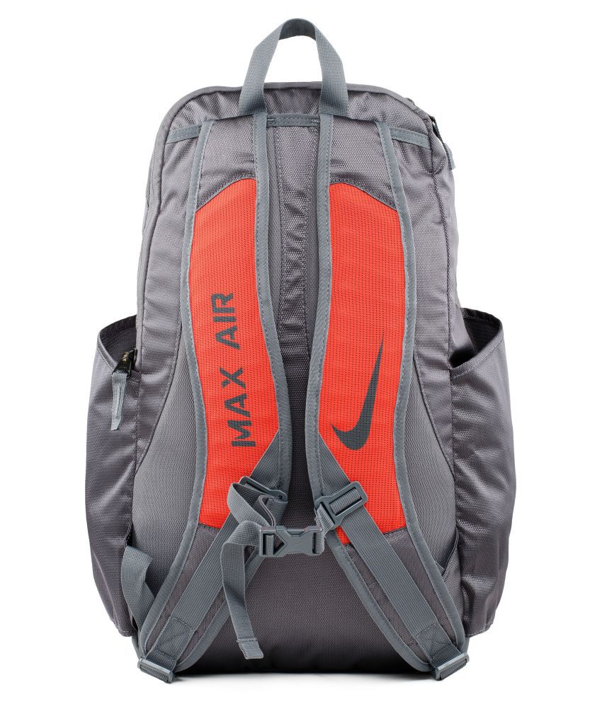 nike air backpack orange