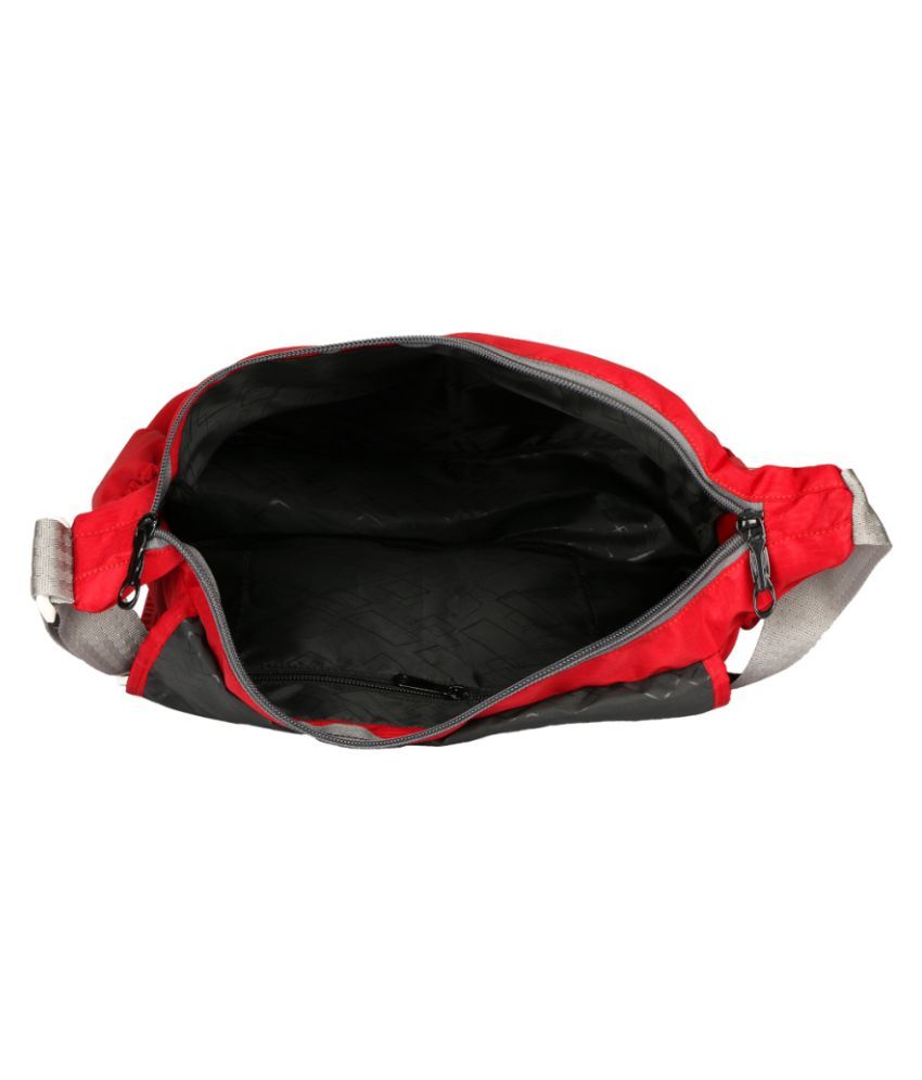 Aoking Red Nylon Casual Messenger Bag - Buy Aoking Red Nylon Casual ...