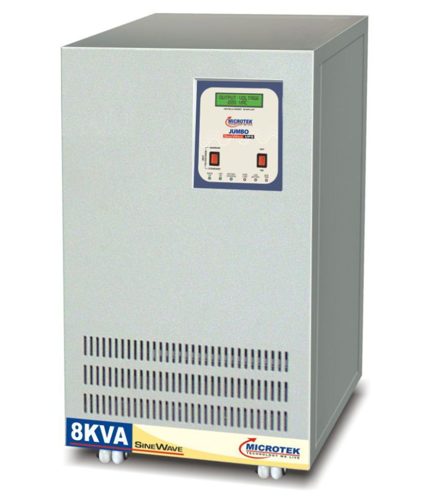 Microtek 8000 VA Jumbo UPS 8KVA Inverter Price in India  