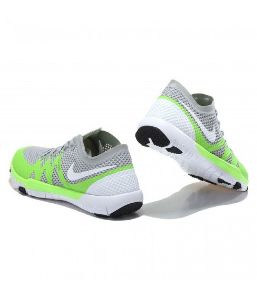 Nike Flywire Grey Green Running Shoes - Flywire Grey Green Running Shoes Online at Prices in India on Snapdeal