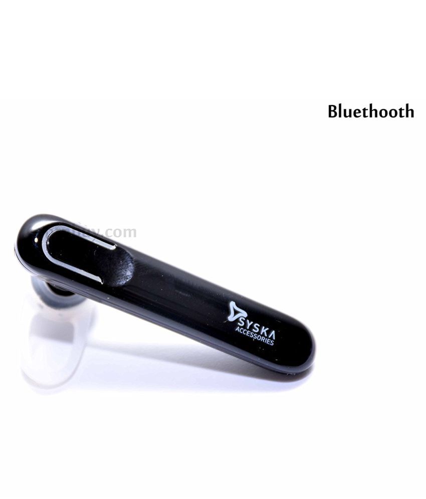 syska single ear bluetooth