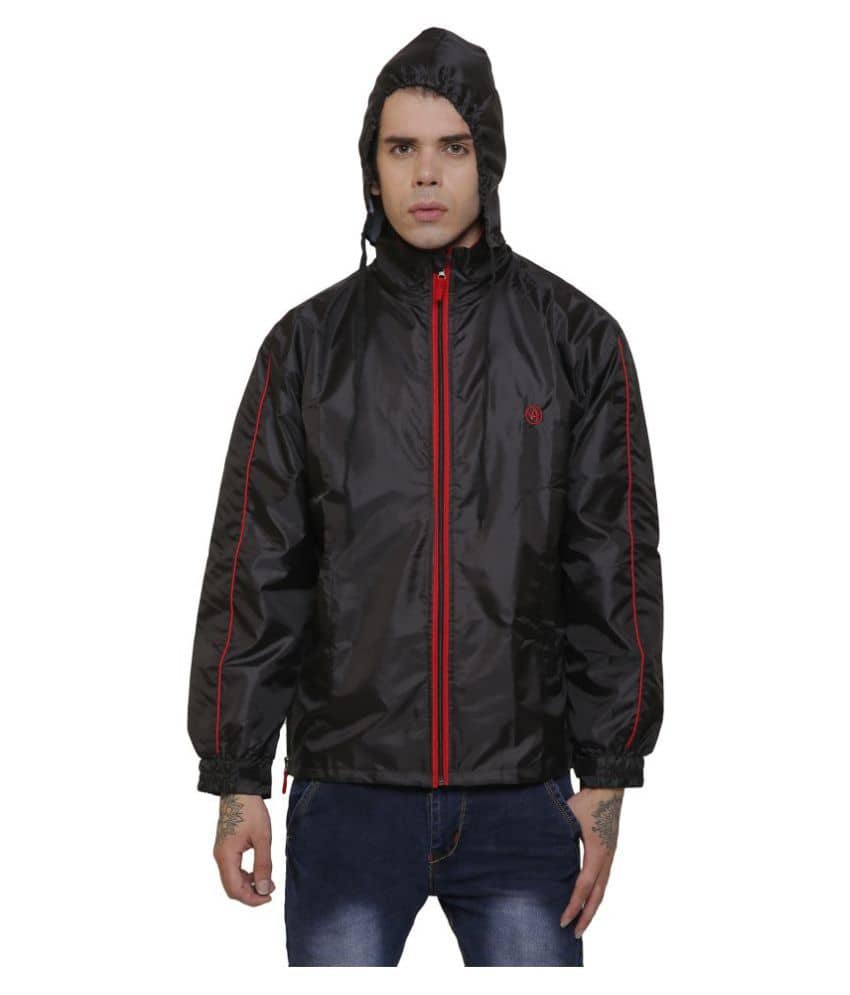 Civil Outfitters Black Rain Jacket - Buy Civil Outfitters Black Rain