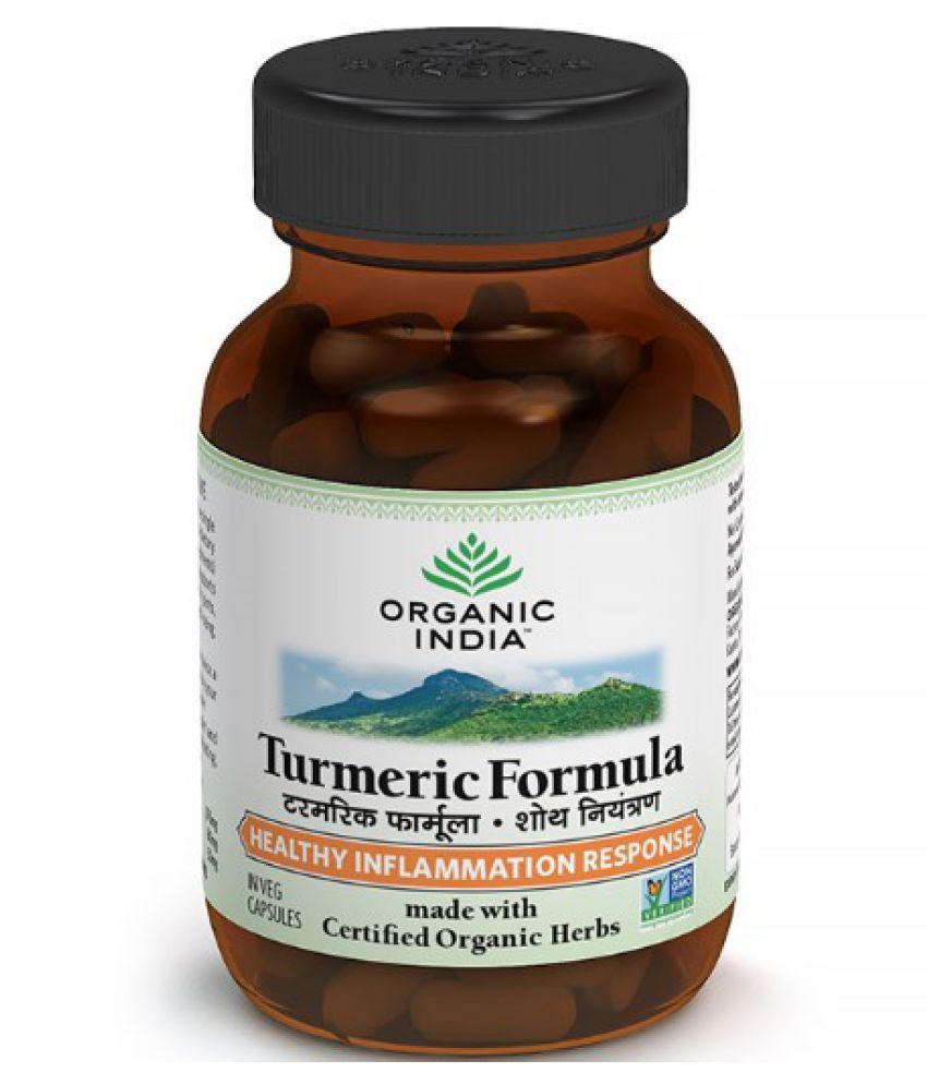 Organic India Turmeric Formula Capsule 60 no.s Buy Organic India