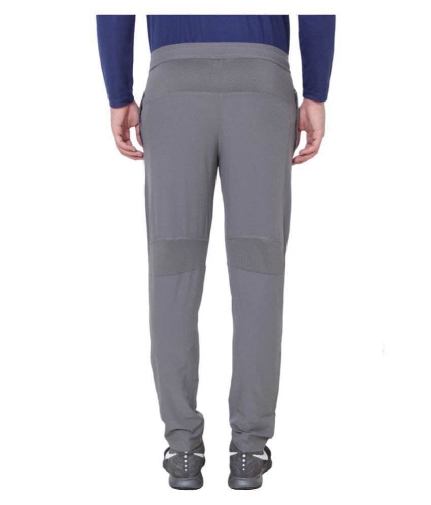 Nike Grey Polyester Lycra Trackpants - Buy Nike Grey Polyester Lycra ...