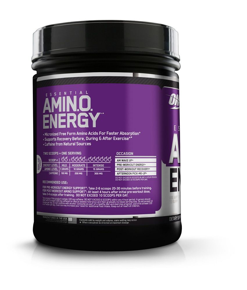 Optimum Nutrition (ON) Amino Energy - 65 Servings: Buy Optimum ...