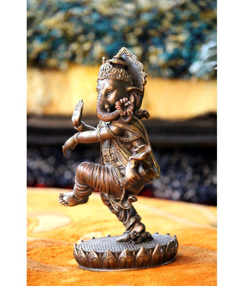 ganesha resin statue