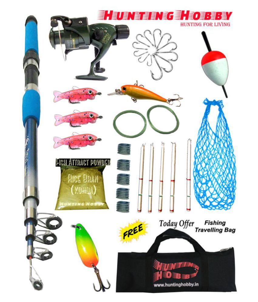 Hunting Hobby Carbon Manual 2.1 m m Fishing Rod Buy Online at Best Price on Snapdeal