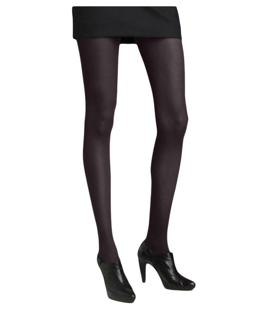 N2S90094 Ladies Opaque Black Panty Hose Pack of 1 Buy Online at Low