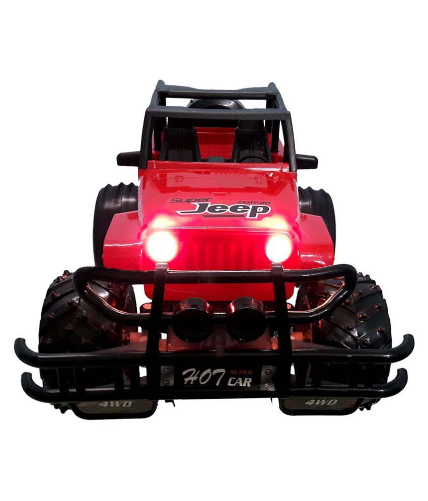 remote controlled jeep with rechargeable battery