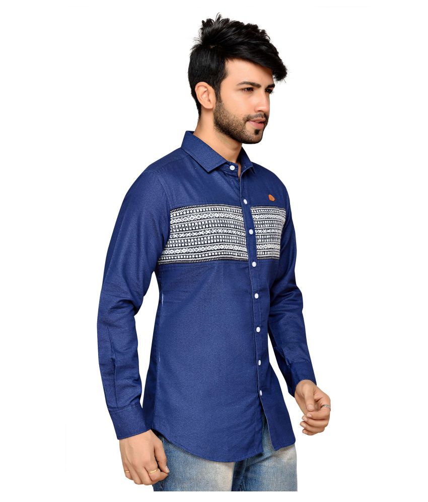 tommy hilfiger blue long sleeve