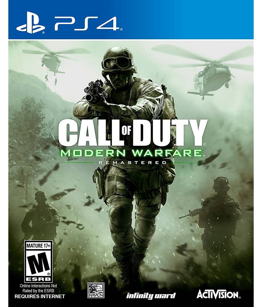 call of duty 4 modern warfare remastered ps4