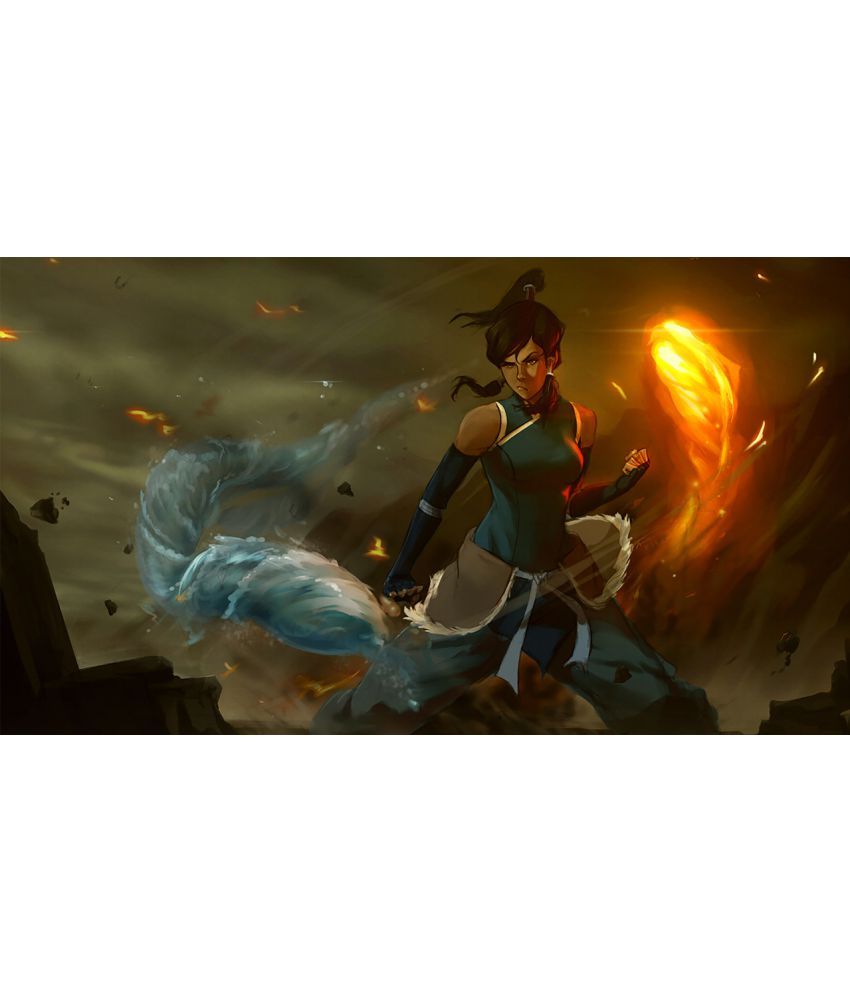 MAHALAXMI ART & CRAFT TV Show The Legend Of Korra Paper Wall Poster