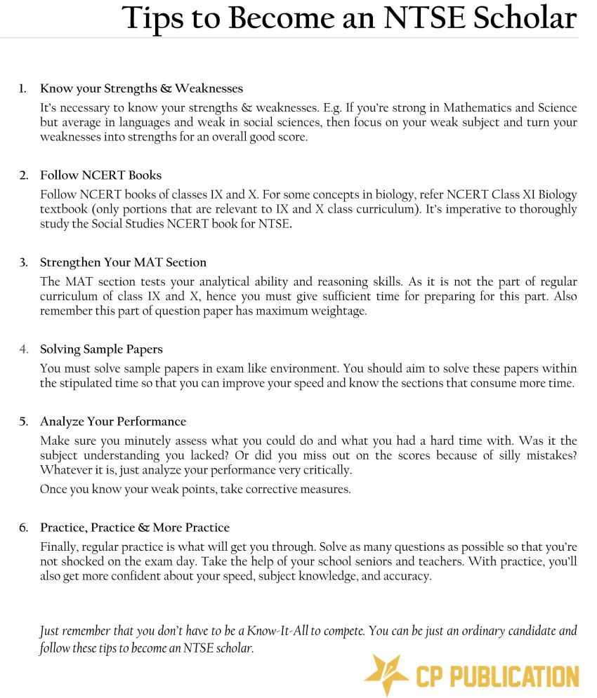 Ntse Class 10 Practice Test Papers Stage 1 2 By Career Point