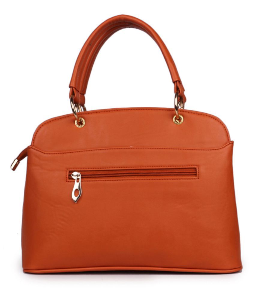 Glasy Orange Pure Leather Sling Bag Buy Glasy Orange Pure Leather
