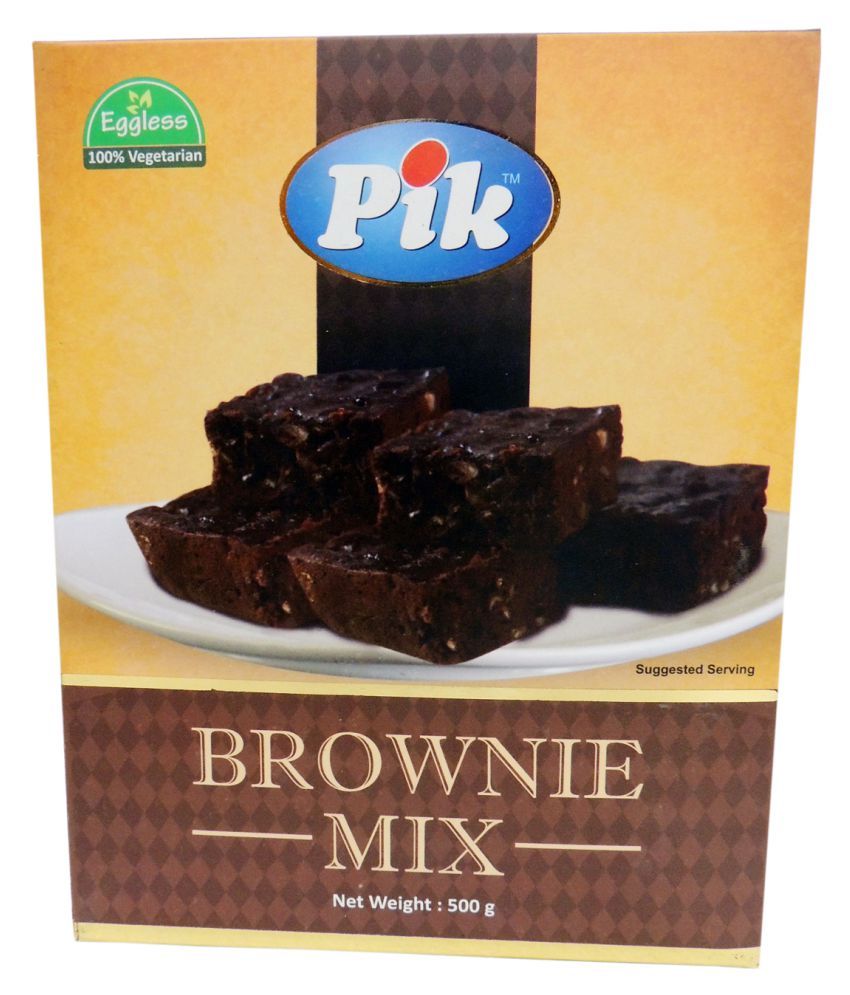 PIK Chocolate Brownie Mix 500 gm Buy PIK Chocolate Brownie Mix 500 gm