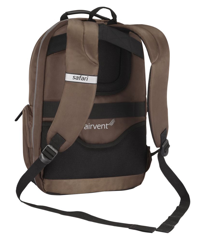 safari brown backpack
