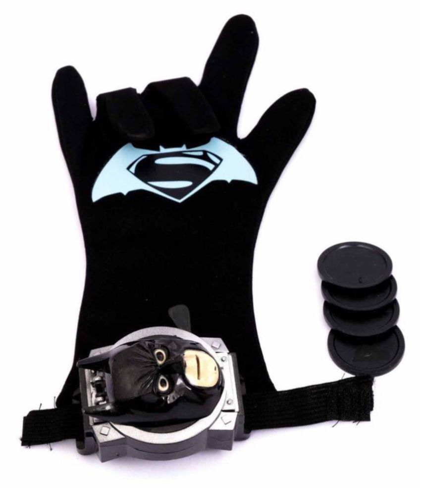 jiada superhero gloves with disc launcher