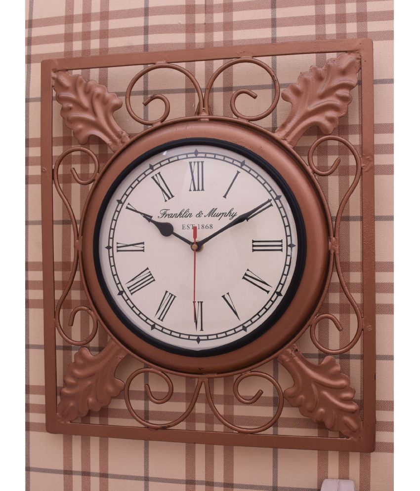 Trendy Ile Rectangular Analog Wall Clock 20 Pack of 1 Buy Trendy Ile