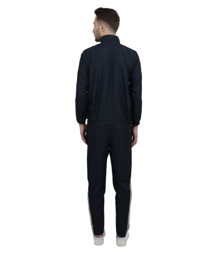Adidas Navy Polyester Tracksuit For Men - Buy Adidas Navy Polyester Tracksuit For Men Online at 