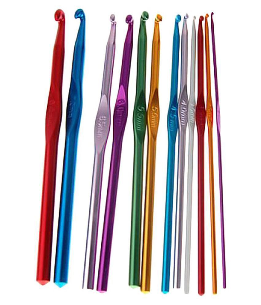 Aluminum Crochet Hook Set: Buy Online at Best Price in India - Snapdeal
