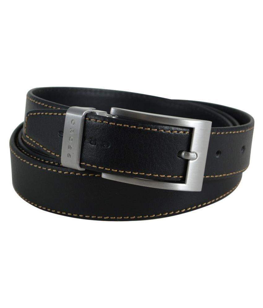 Cross Black Leather Formal Belt: Buy Online at Low Price in India ...