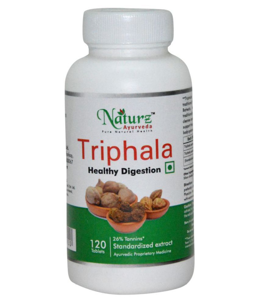 Naturz Ayurveda Triphala 120 Tablets 500 mg Buy Naturz Ayurveda