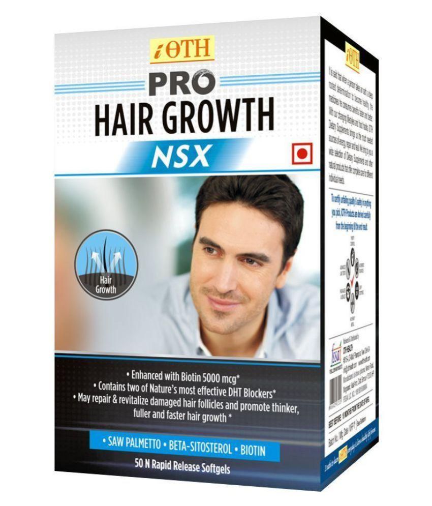 Ioth Pro Hair Growth Nsx Best Hair Supplement For Men Softgel 1
