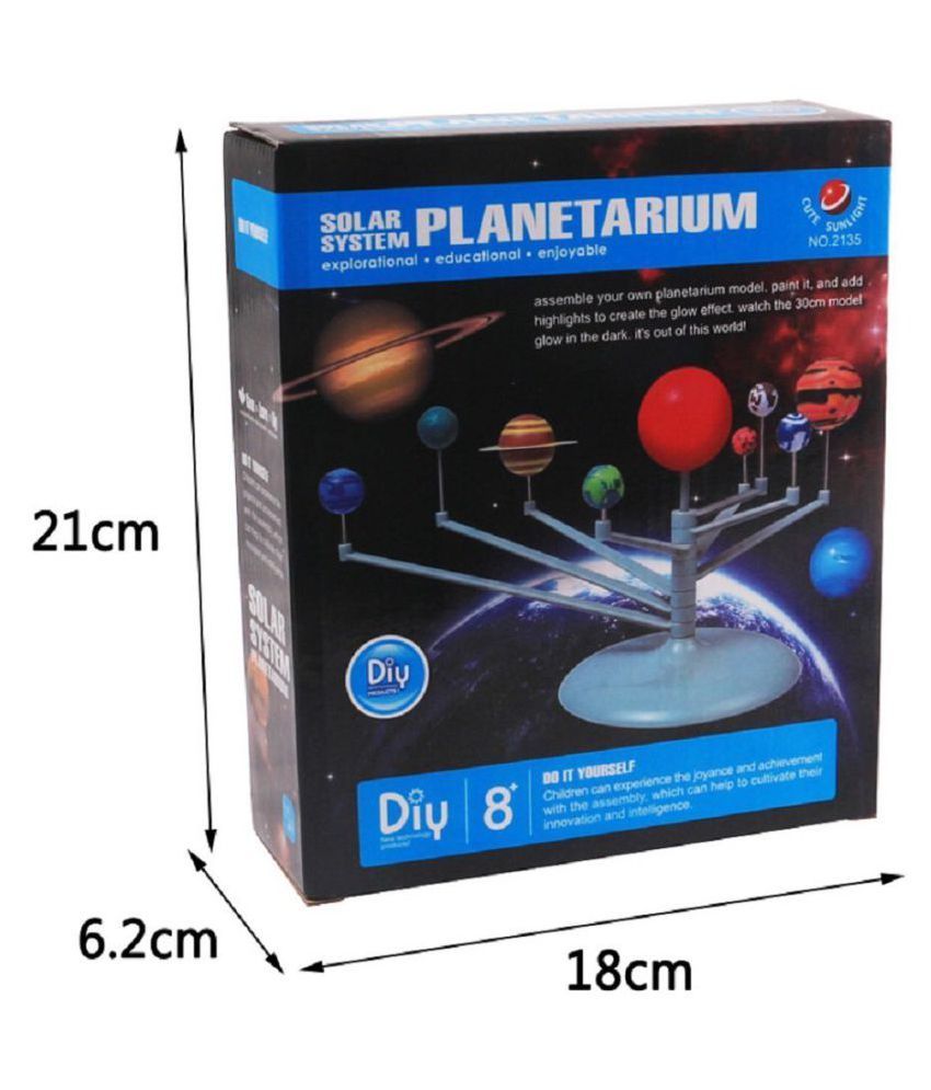 DIY The Solar System Model Building Kit Astronomy